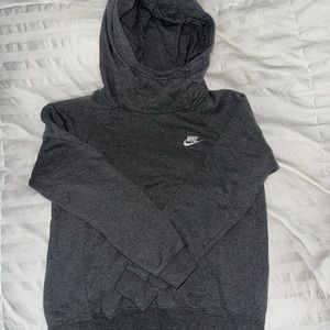 Nike grey cowl sweatshirt